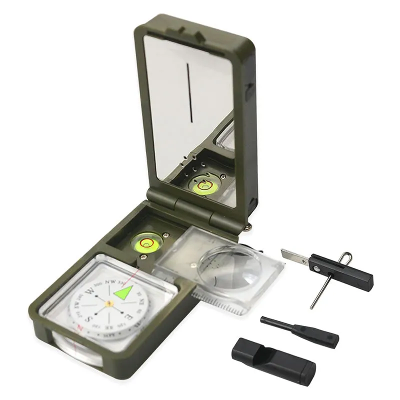 10 In 1 Portable Professional Multifunctional Compass Jg-165