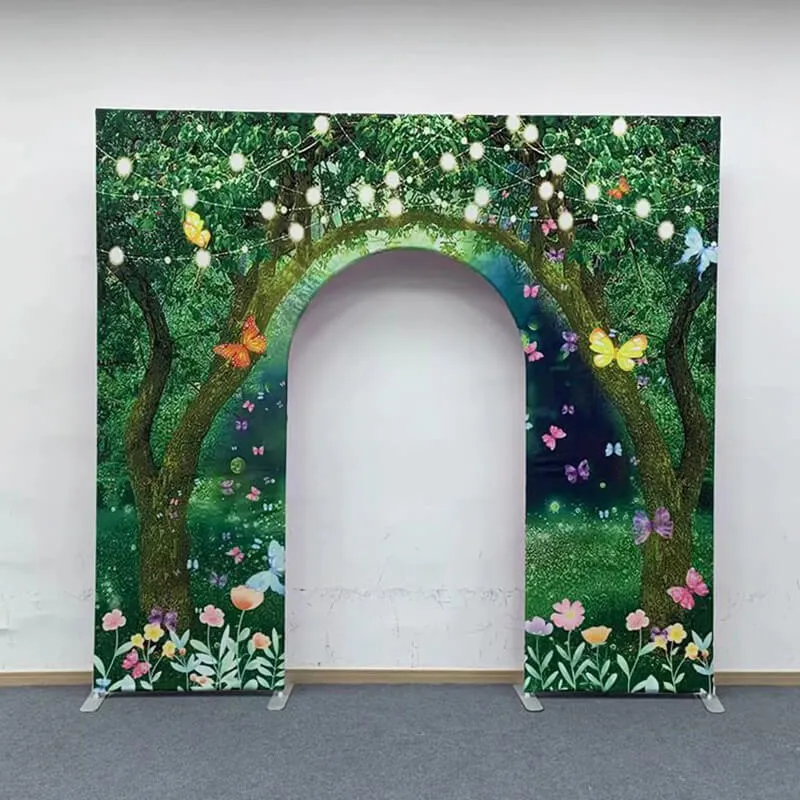 10x9ft Wedding Party Flower Arch Frame Welcome Stand Door