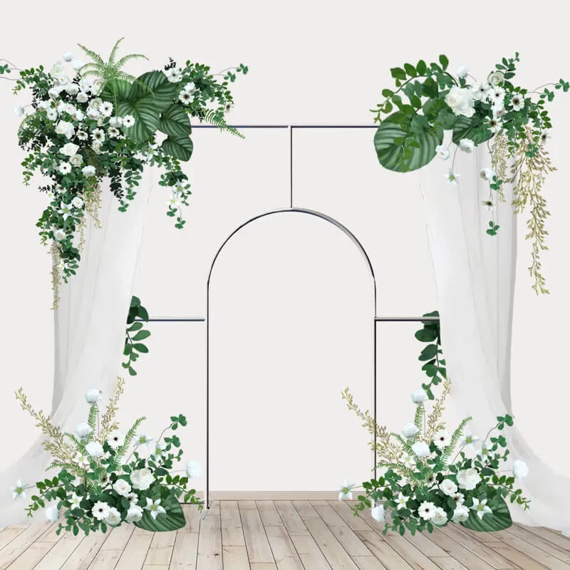 10x9ft Wedding Party Flower Arch Frame Welcome Stand Door