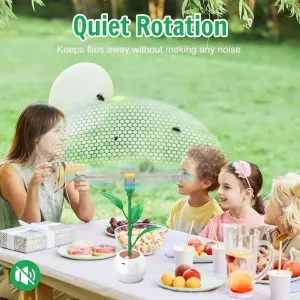 3-Pack USB Fly Catcher Fan – Indoor/Outdoor Repellent