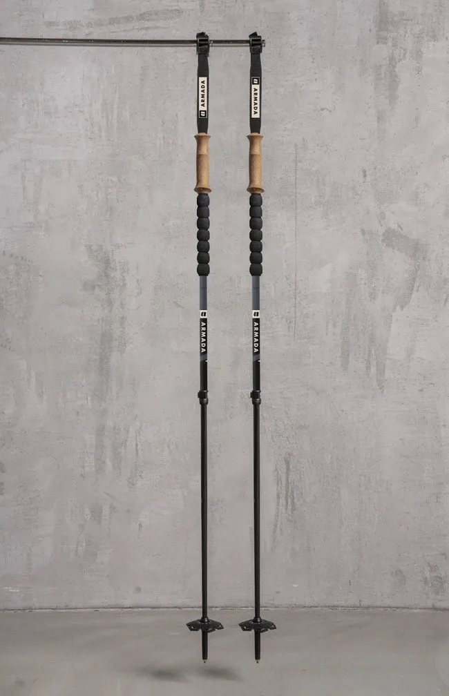 Armada Carbon Adjustable Ski Poles - 2025