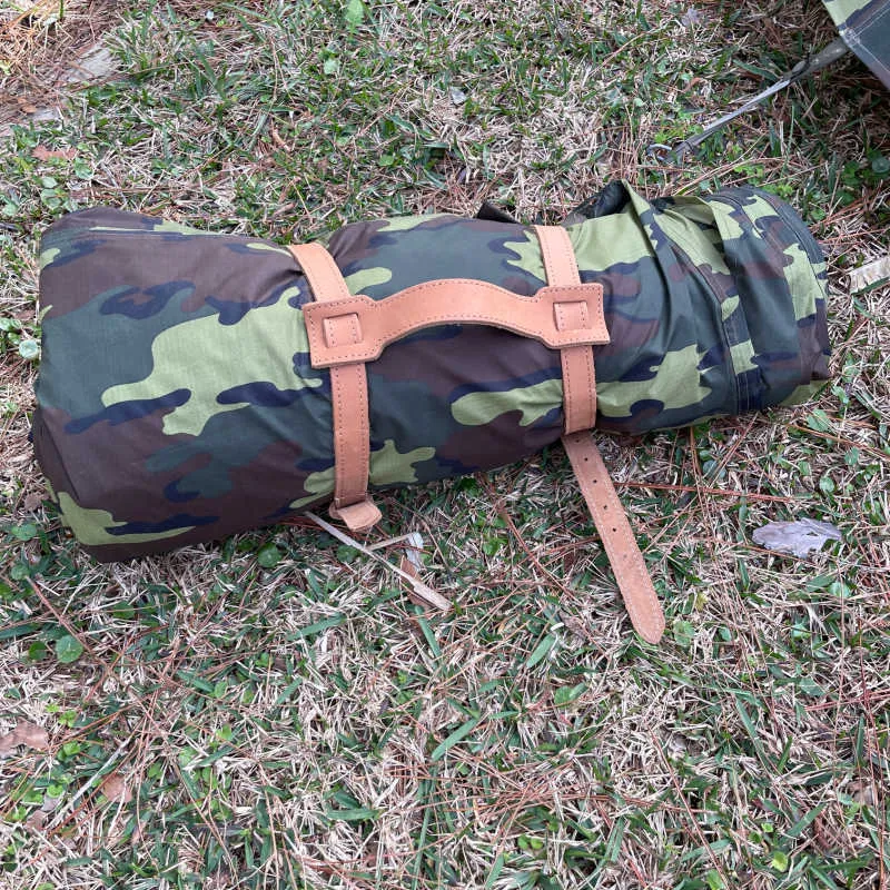 Belgium Military |  2 Man Canvas Tent |  Jigsaw Camo Flysheet