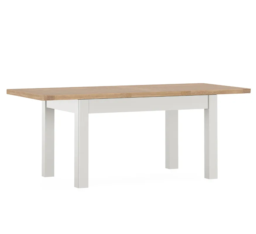 Camden Off White Butterfly Extending Table 140cm - 2M