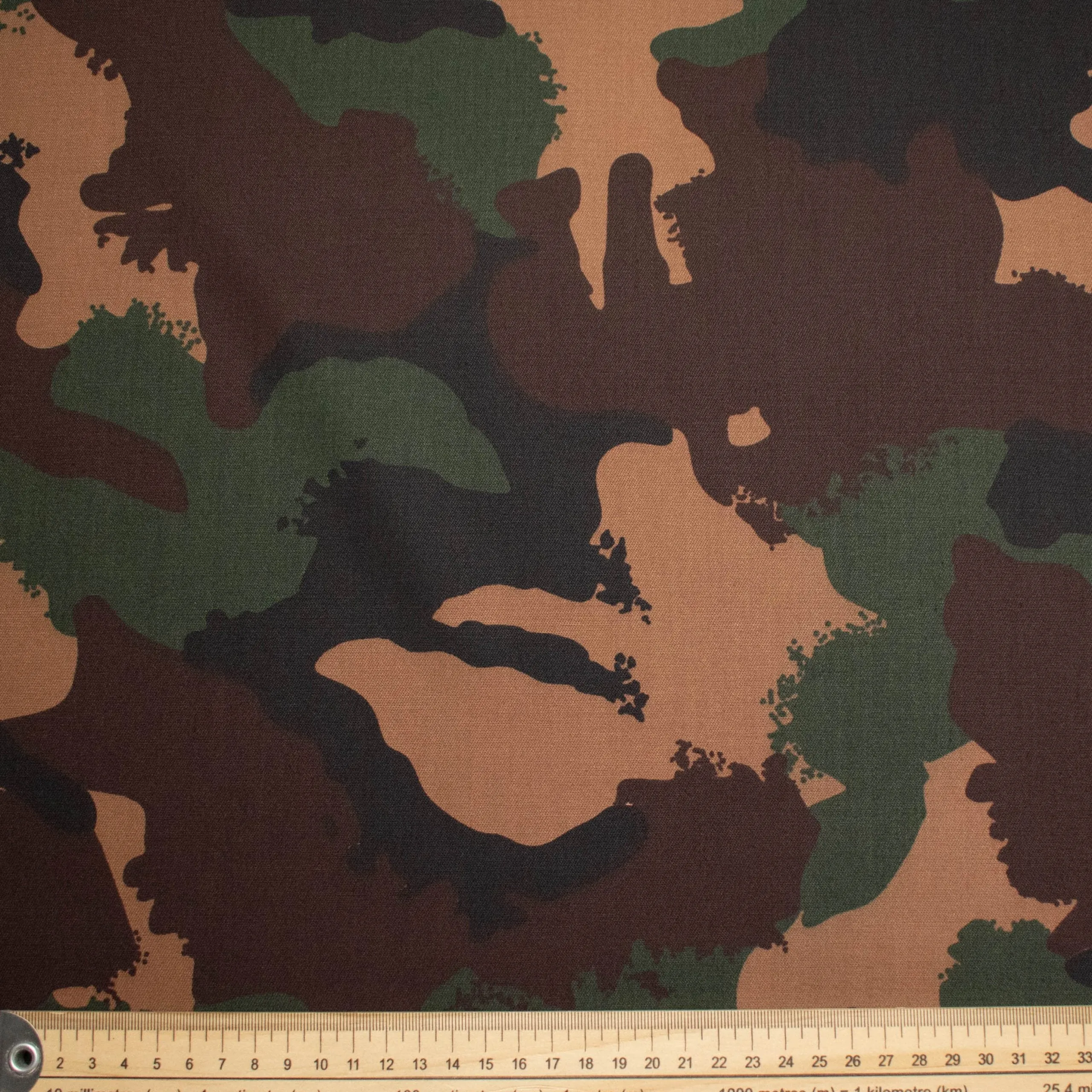 Camouflage/Army Cotton Blend Prints Design 13