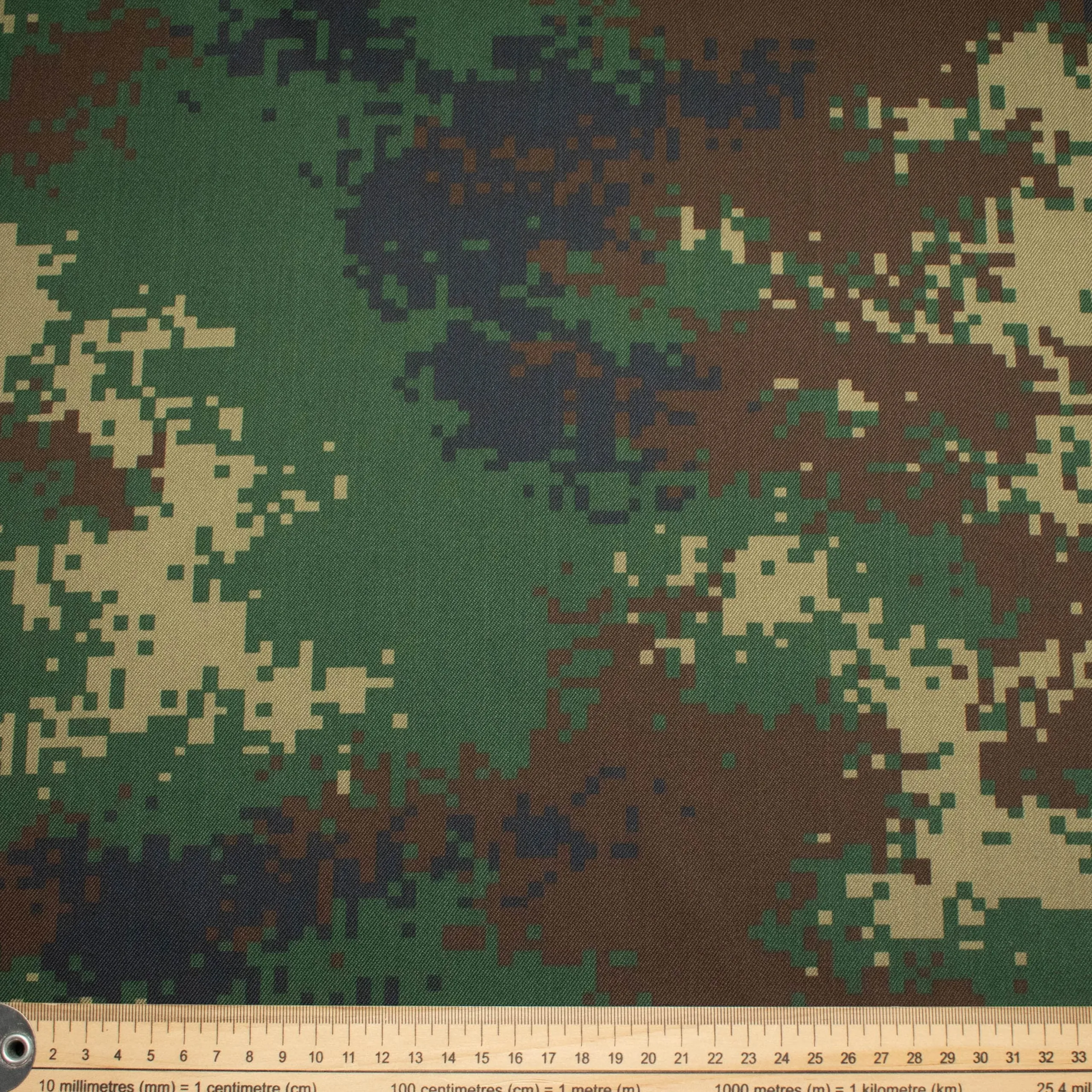 Camouflage/Army Cotton Blend Prints