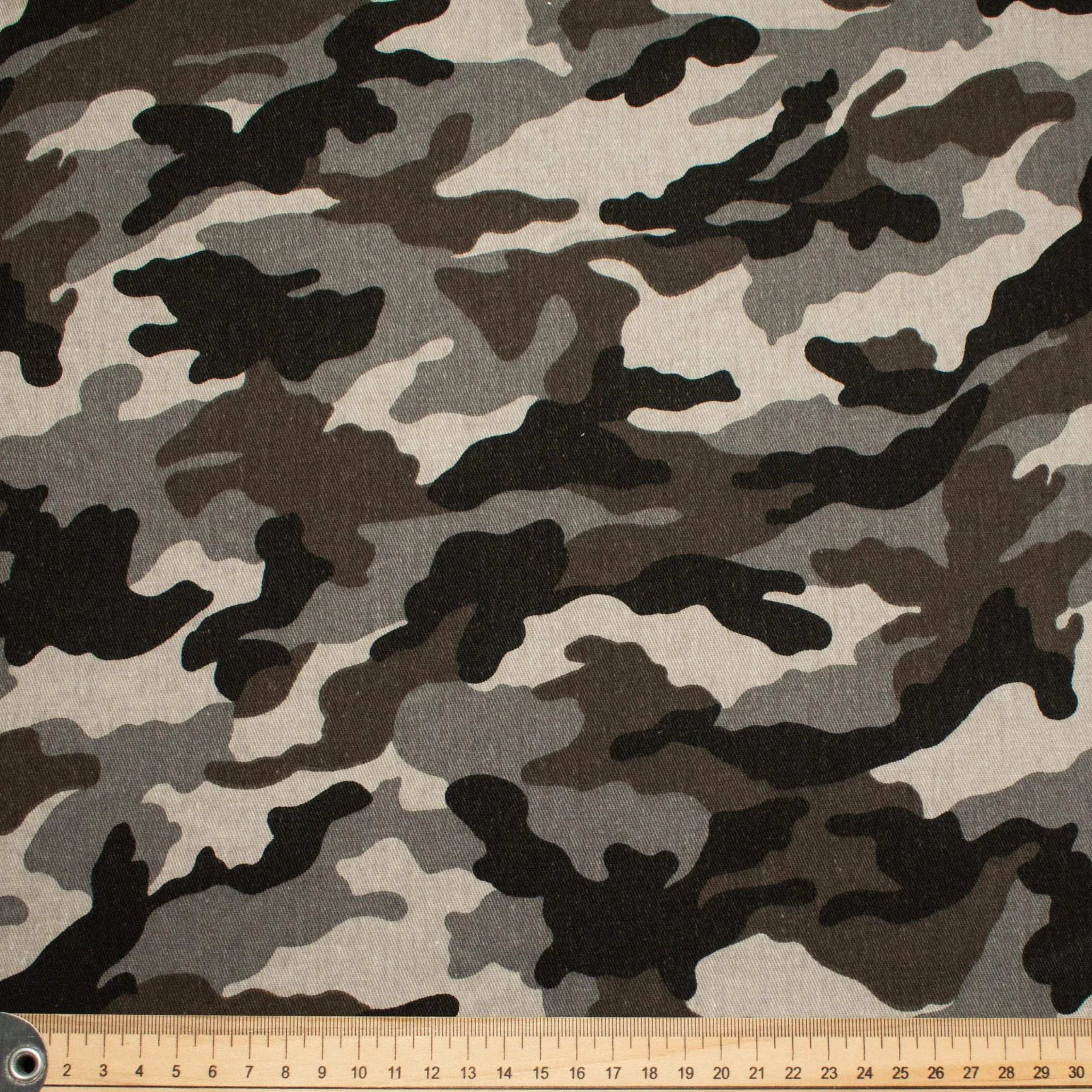 Camouflage/Army Cotton Blend Prints