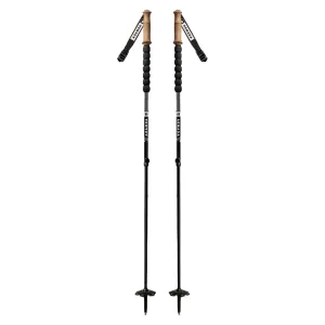 Carbon adjustable poles - Indigo / Black