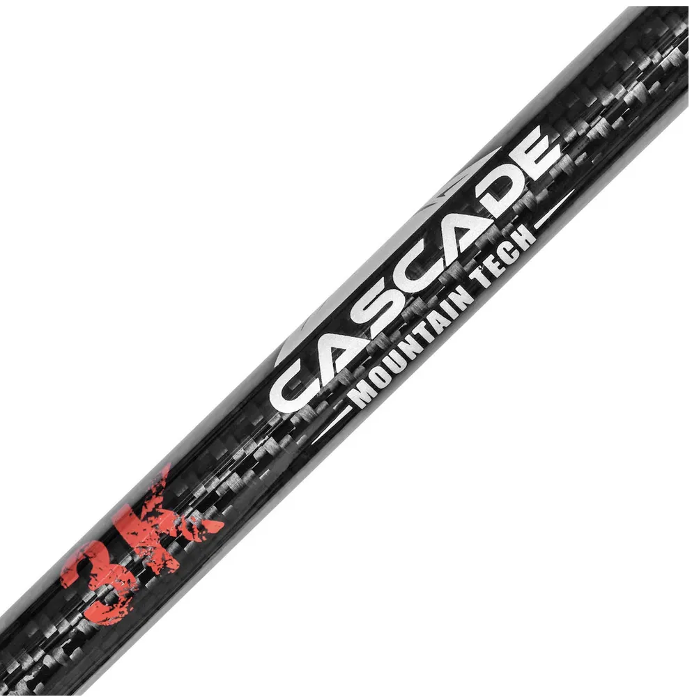 Cascade Mountain Tech - 3K Carbon Fiber Quick Lock Trekking Poles