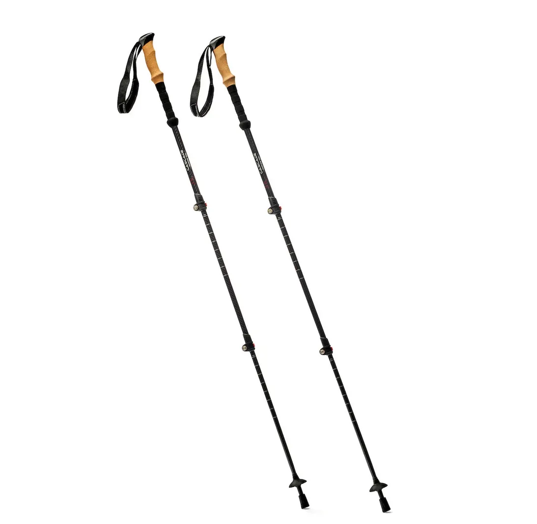 Cascade Mountain Tech - 3K Carbon Fiber Quick Lock Trekking Poles