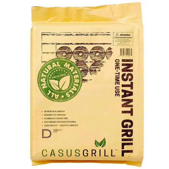 CasusGrill One-Time Use Instant Grill