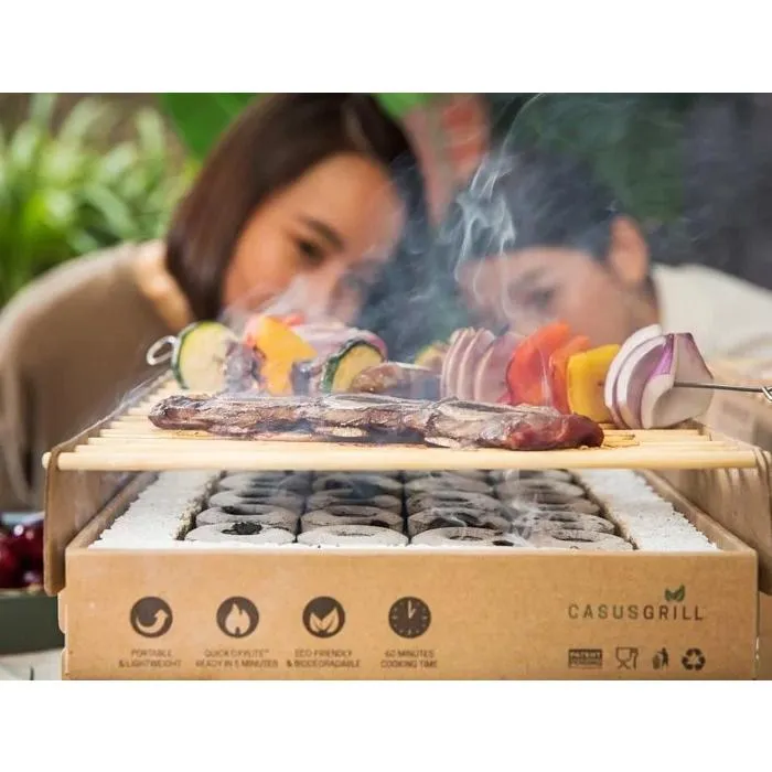 CasusGrill One-Time Use Instant Grill