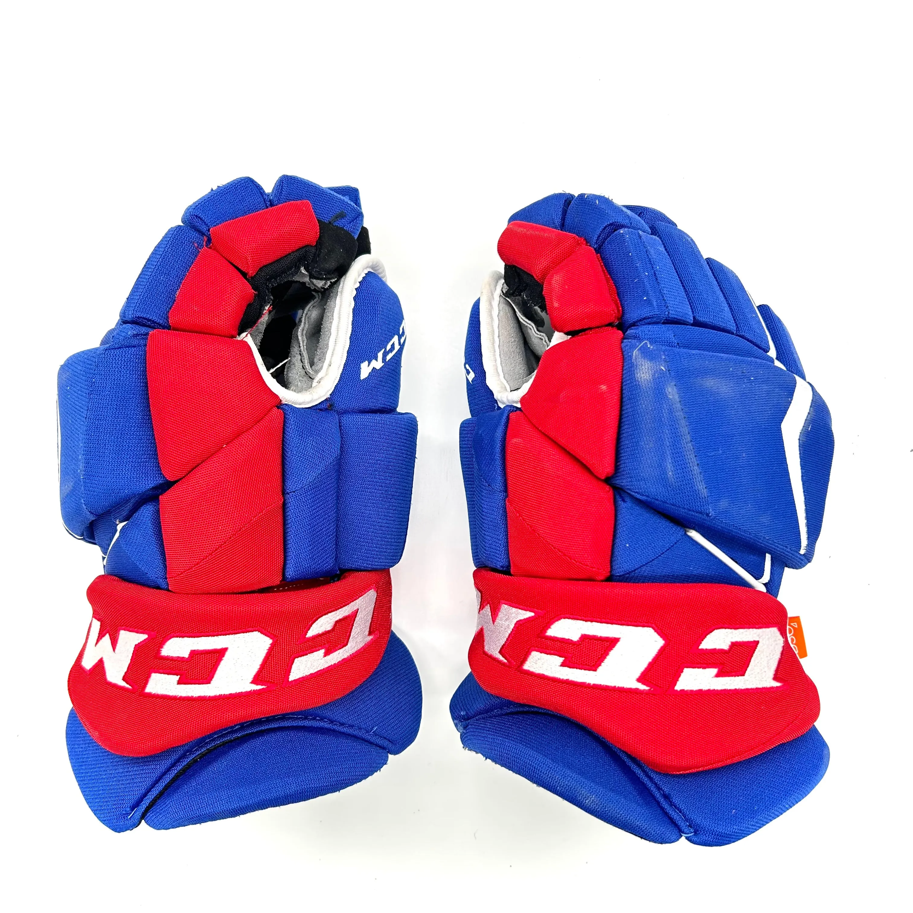 CCM HGJSPP - Used Pro Stock Glove (Blue/Red)