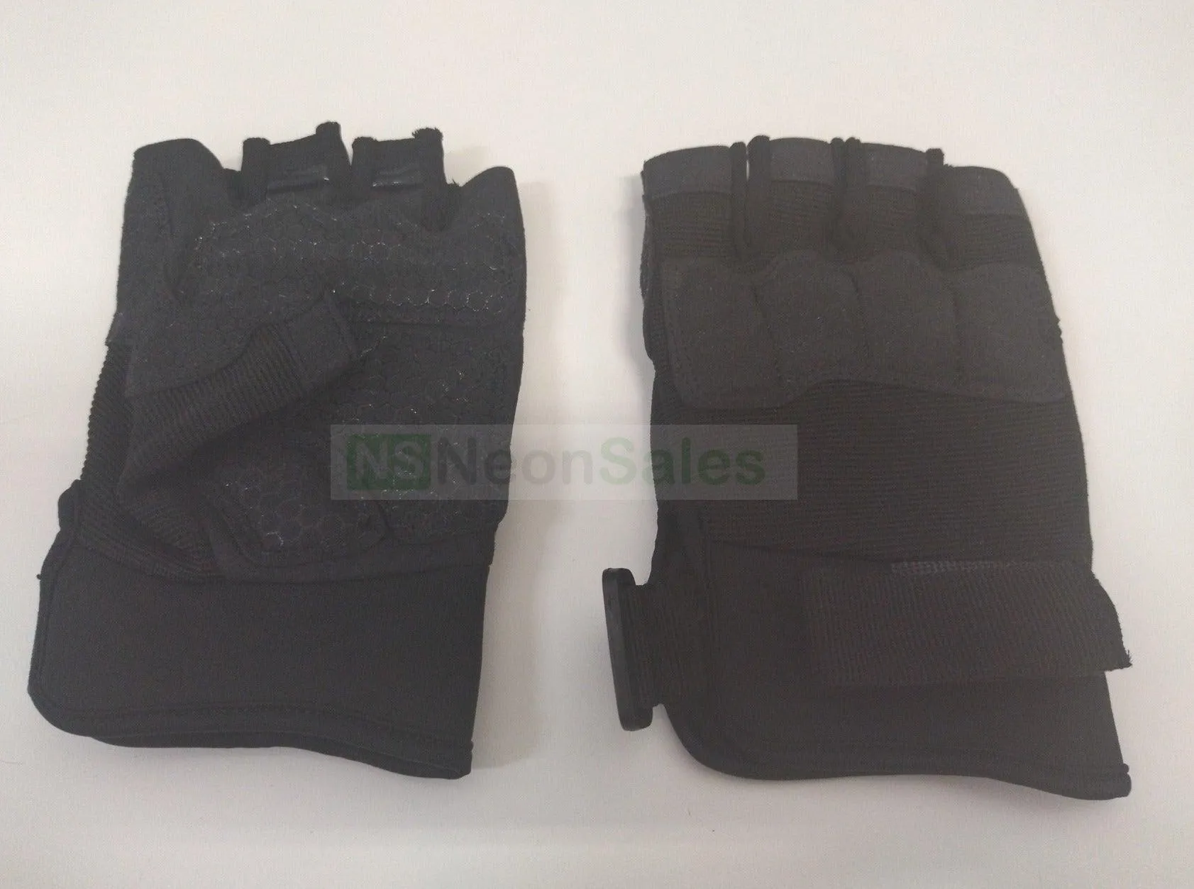 CYTAC HALF FINGER TACTICAL GLOVE - LARGE