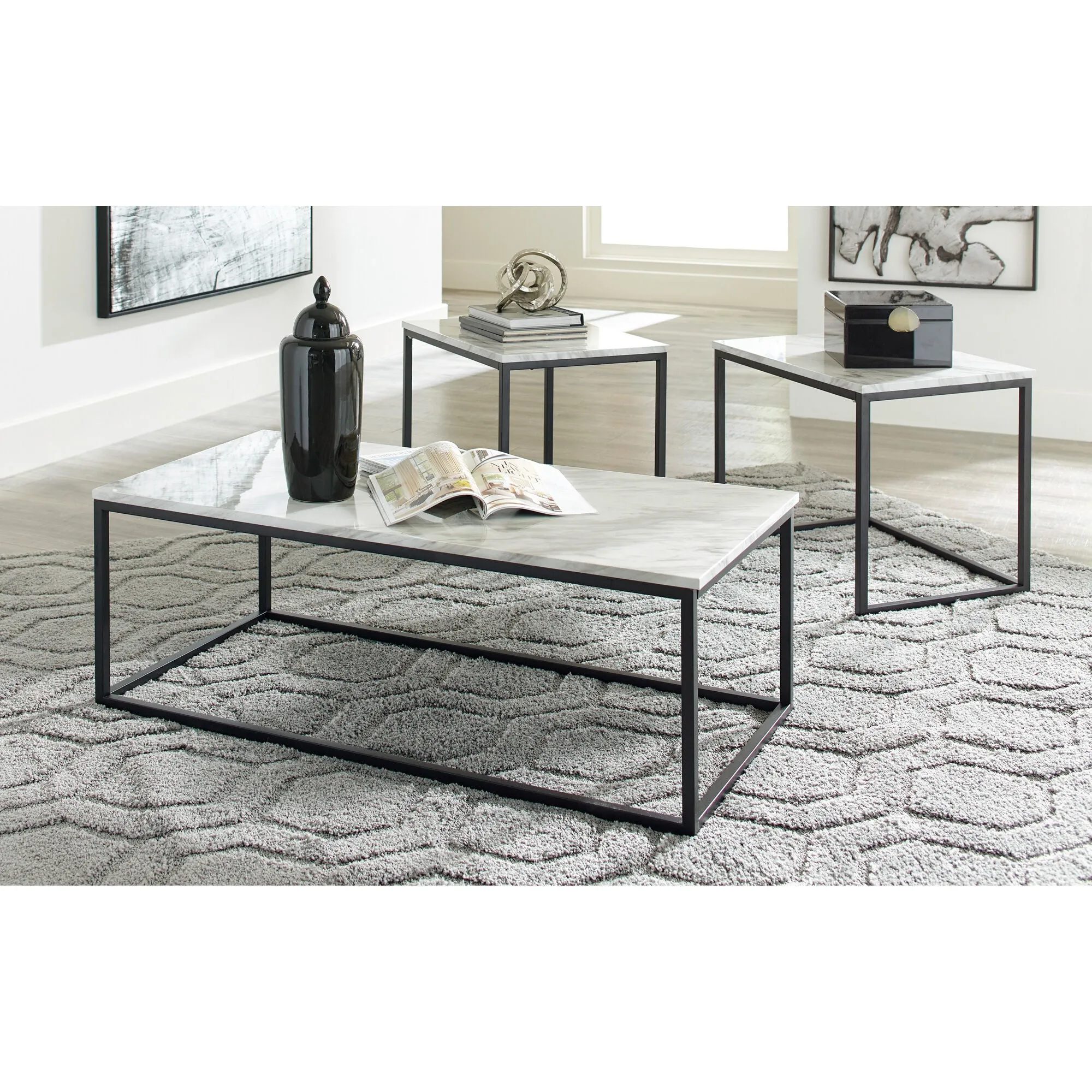 Donnesta Set of 3 Tables