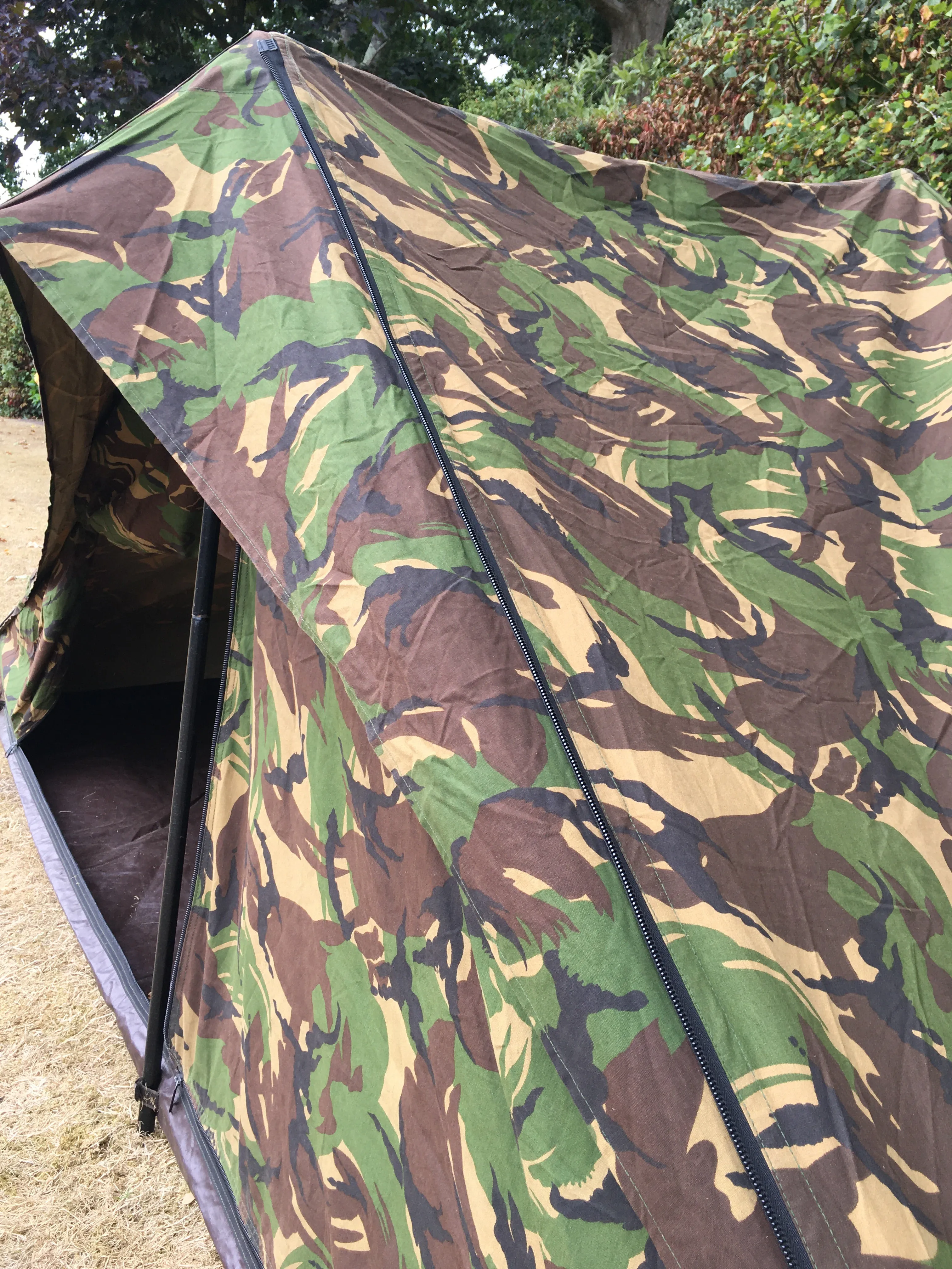 Dutch Two-man Woodland Camouflage Tent