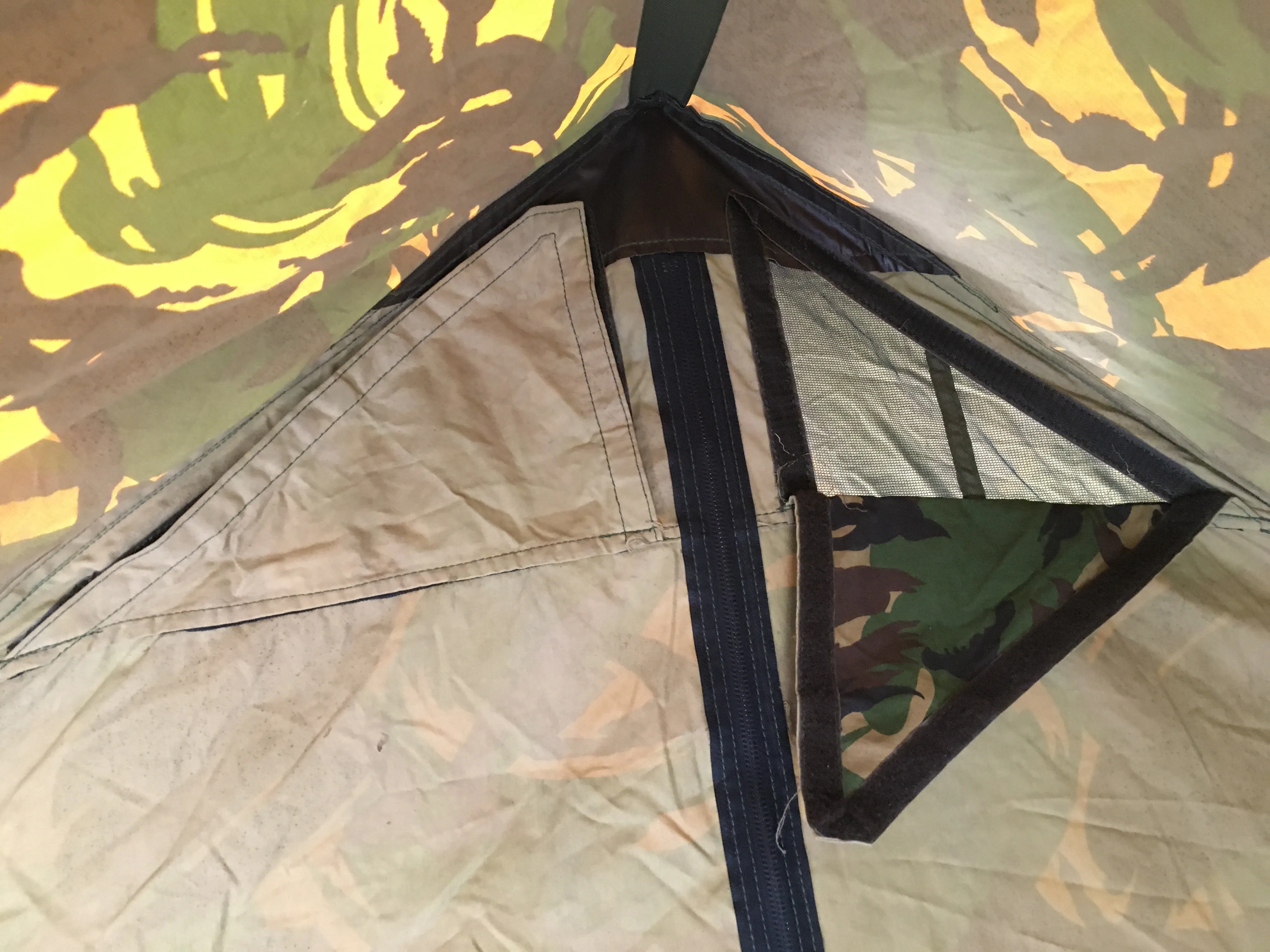 Dutch Two-man Woodland Camouflage Tent