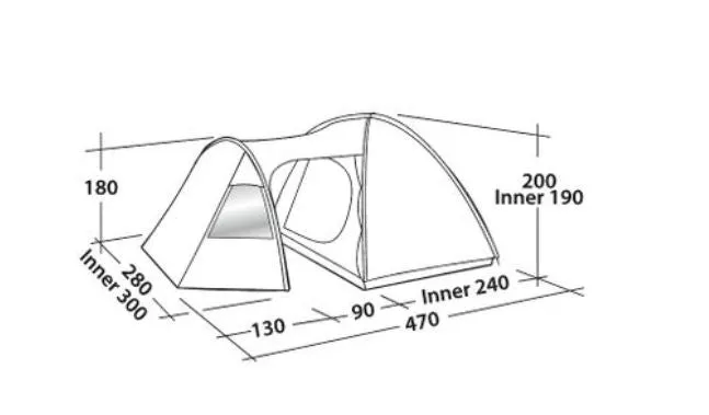 Easy Camp Eclipse 500 Tent