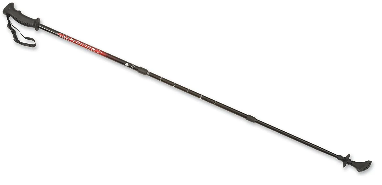 Expedition Trekking Poles - Pair - Red