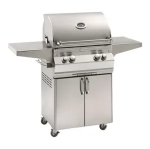 Fire Magic Aurora A430s 24-Inch Propane Gas Freestanding Grill w/ Analog Thermometer - A430S-7EAP-61