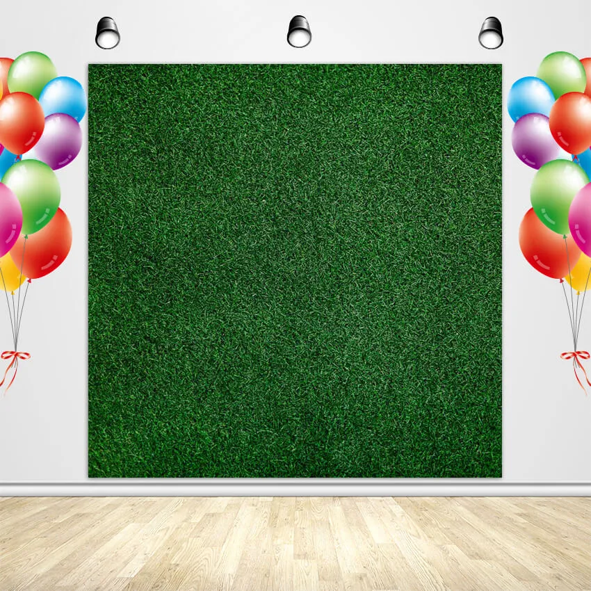 Green Grass Backdrop Fabric Backdrop for Baby Shower Wedding Party Photoshoot