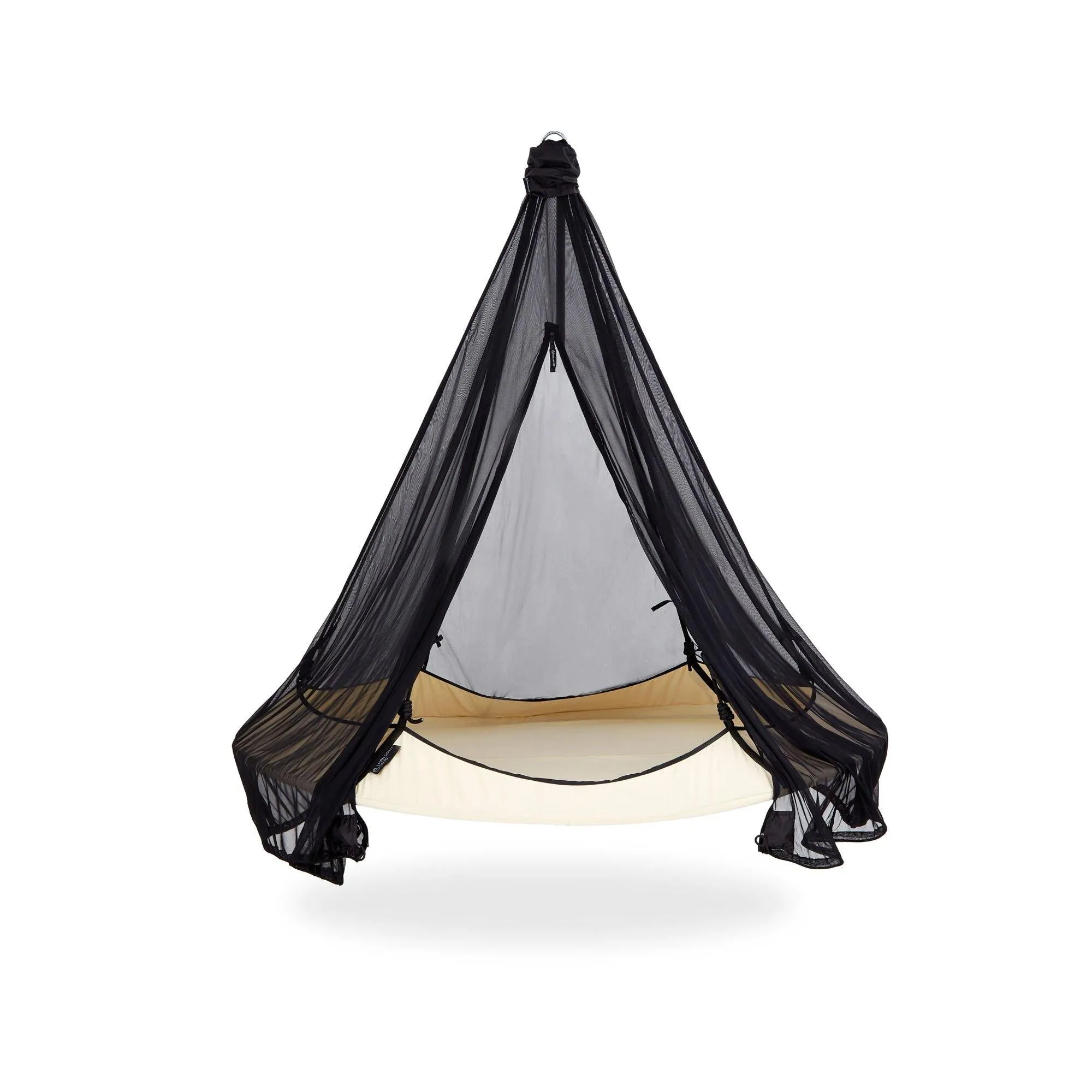 Hangout Pod Mosquito Net Black/White