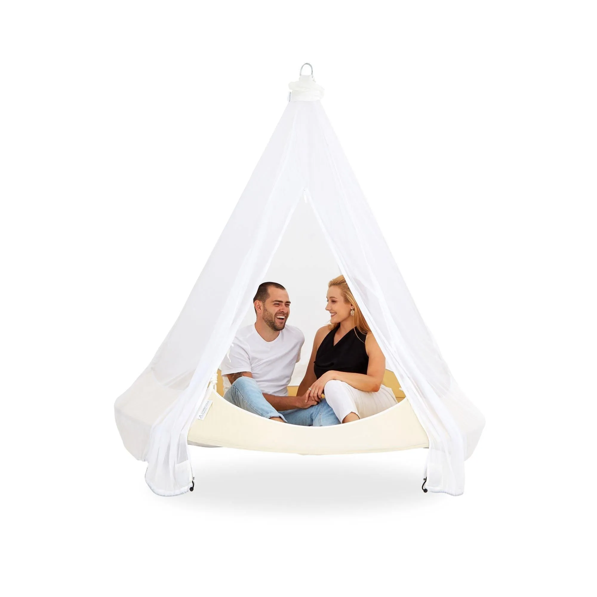 Hangout Pod Mosquito Net Black/White