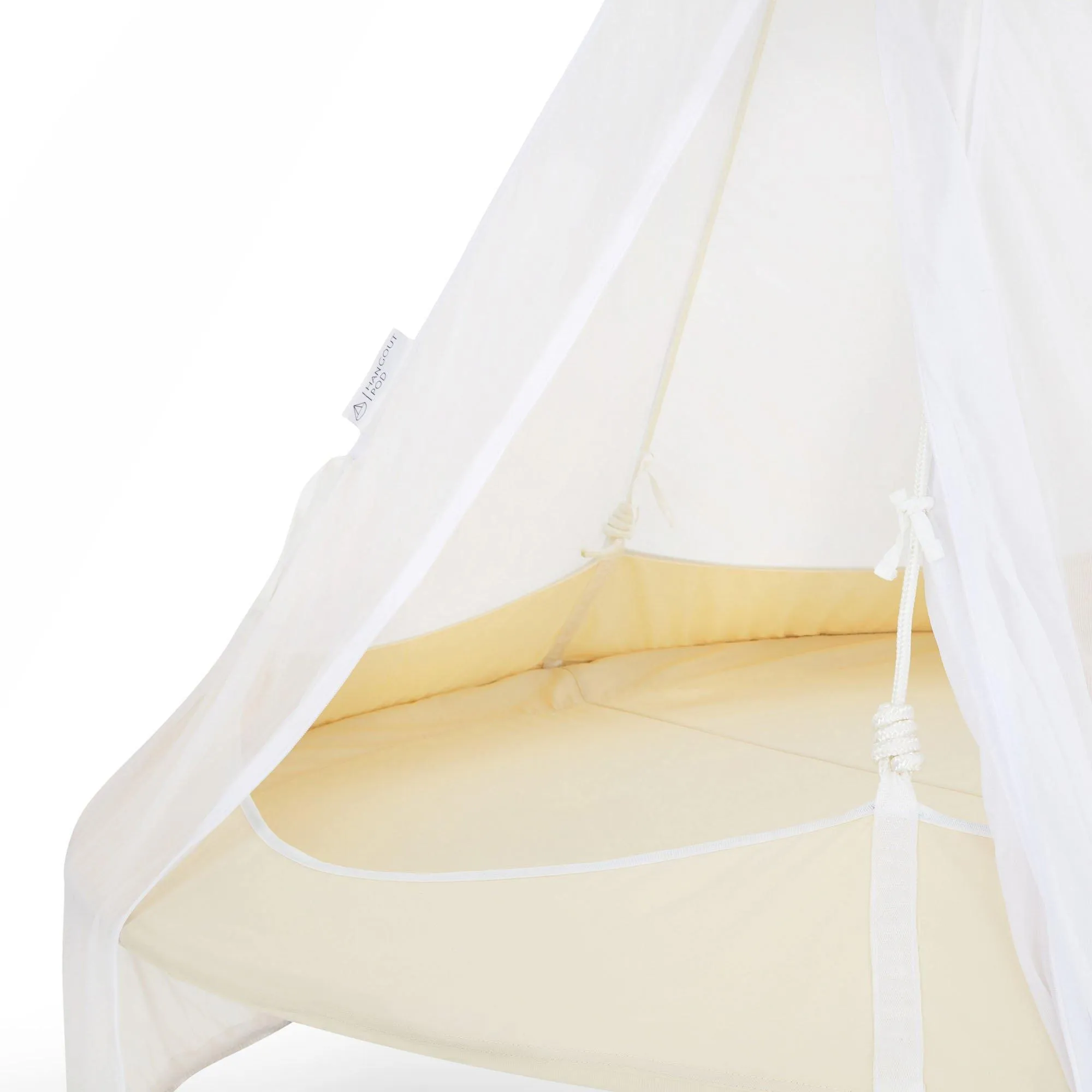 Hangout Pod Mosquito Net Black/White