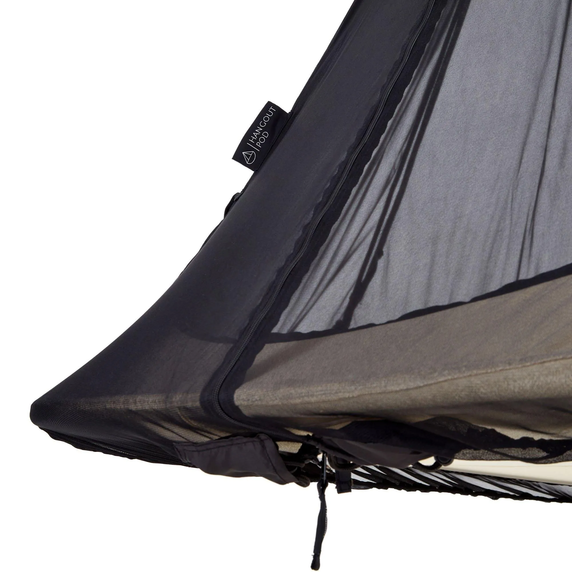 Hangout Pod Mosquito Net Black/White