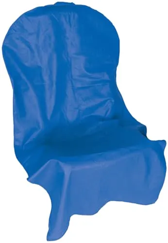 Heavy Duty Blue Office Chair Folding Seat Covers