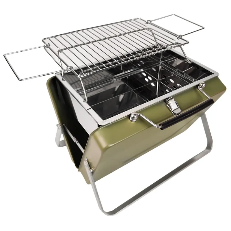 Household Outdoor Portable Folding Grill Stove