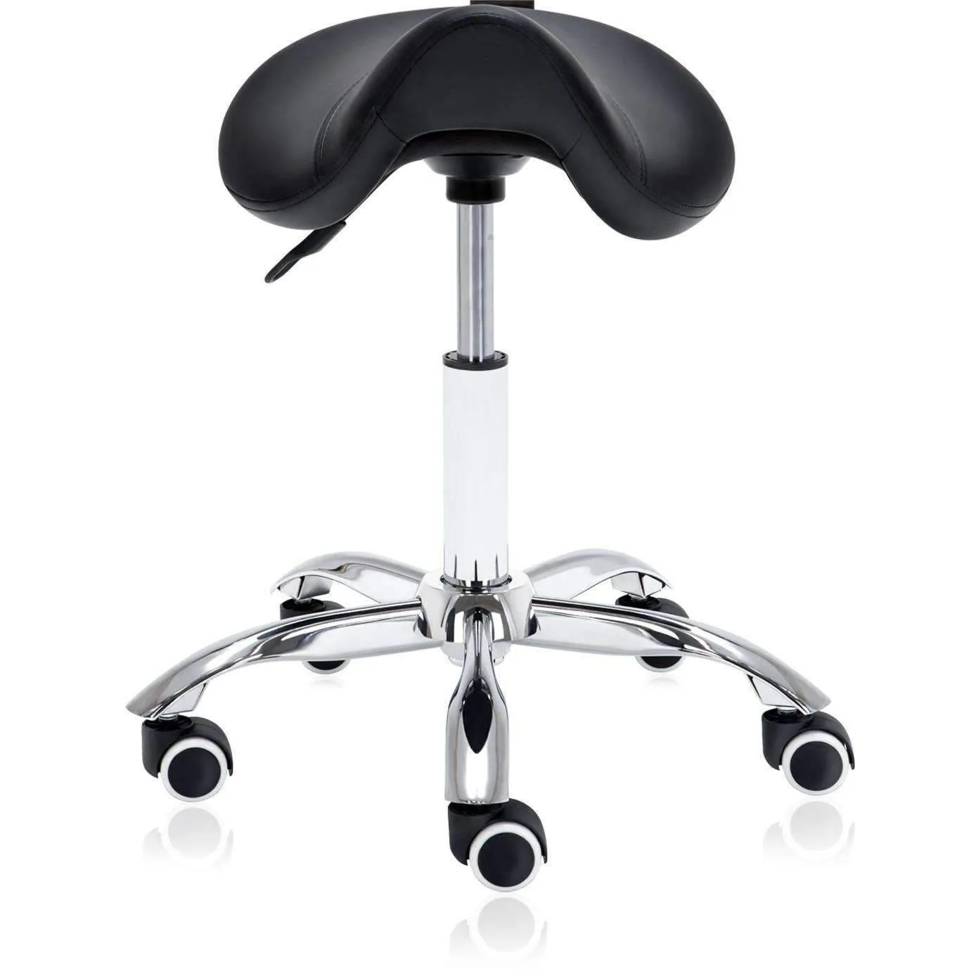 Hydraulic Saddle Rolling Ergonomic Medical Stool