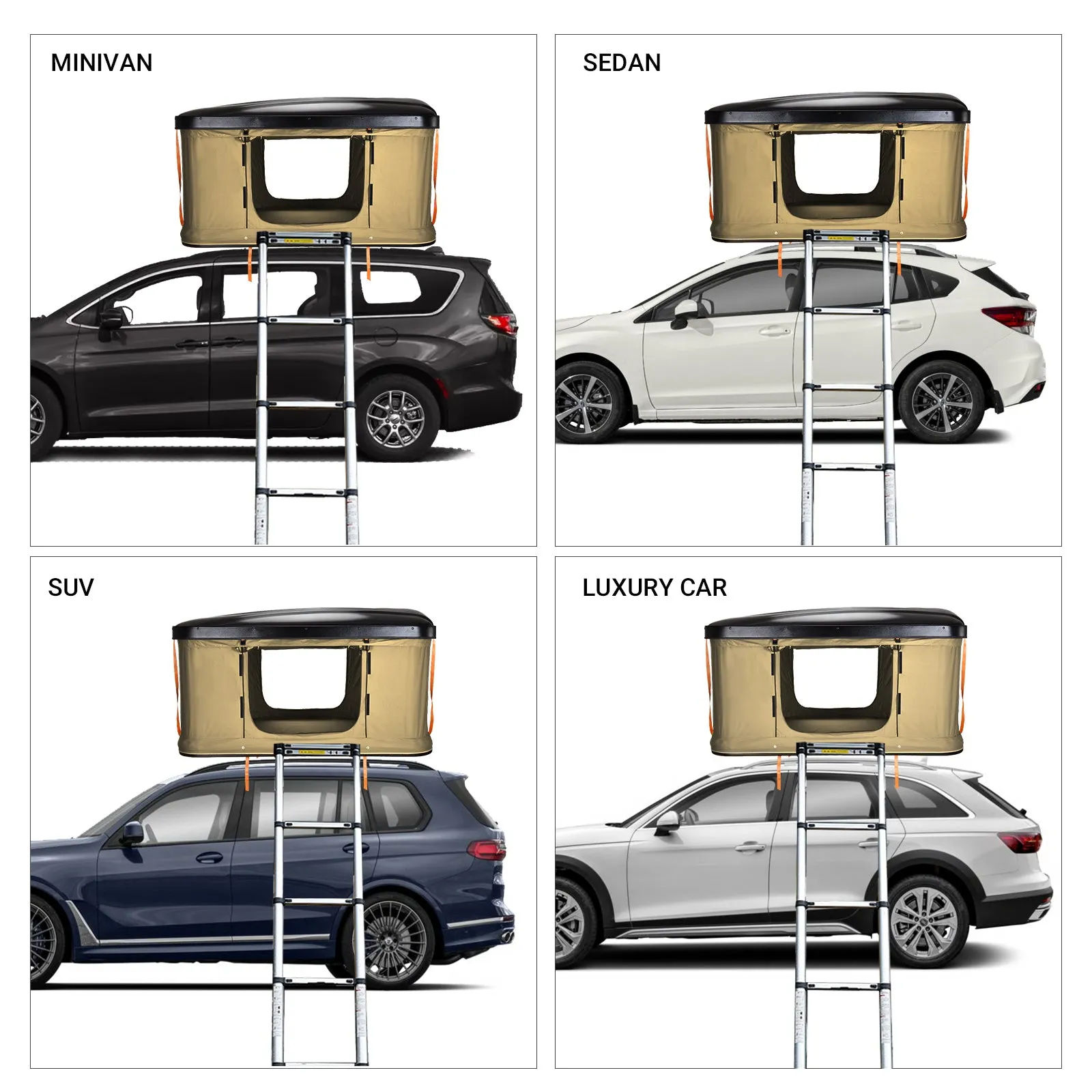 KingCamp 2-Person Rooftop Tent