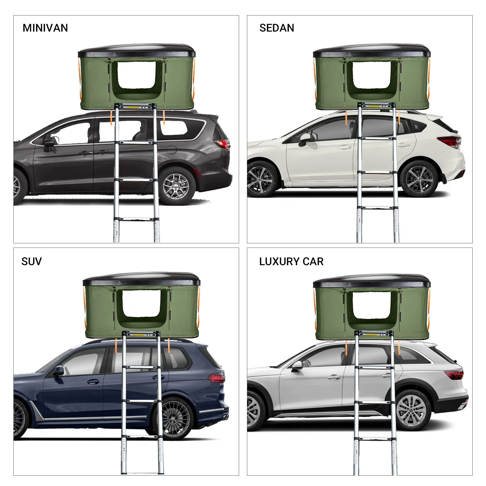 KingCamp 2-Person Rooftop Tent