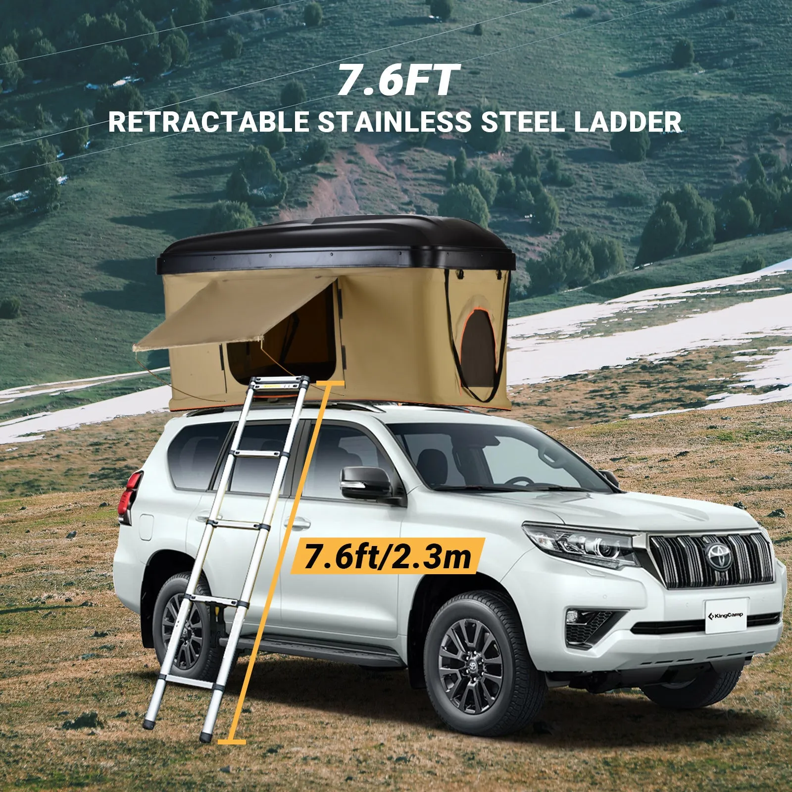 KingCamp 2-Person Rooftop Tent