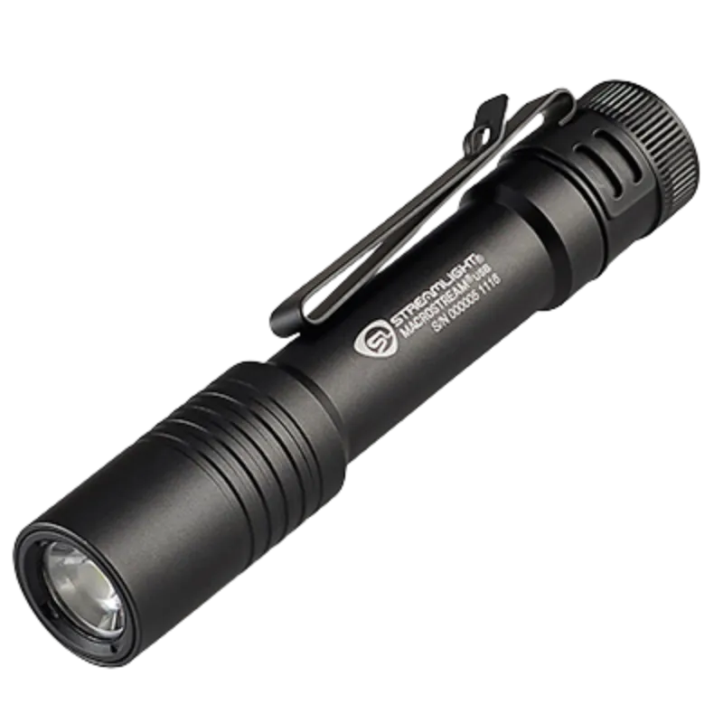 MacroStream USB 500-Lumen Rechargeable Compact Flashlight