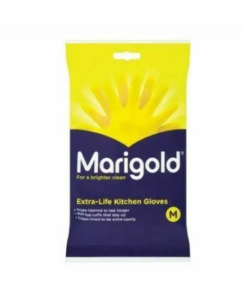 Marigold Extra Life Kitchen Gloves Pack of 6 Medium