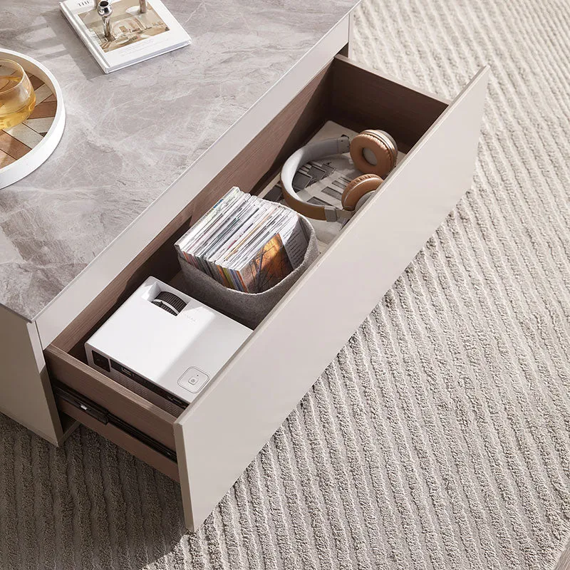 Modern Grey Coffee Table & Side Table Set