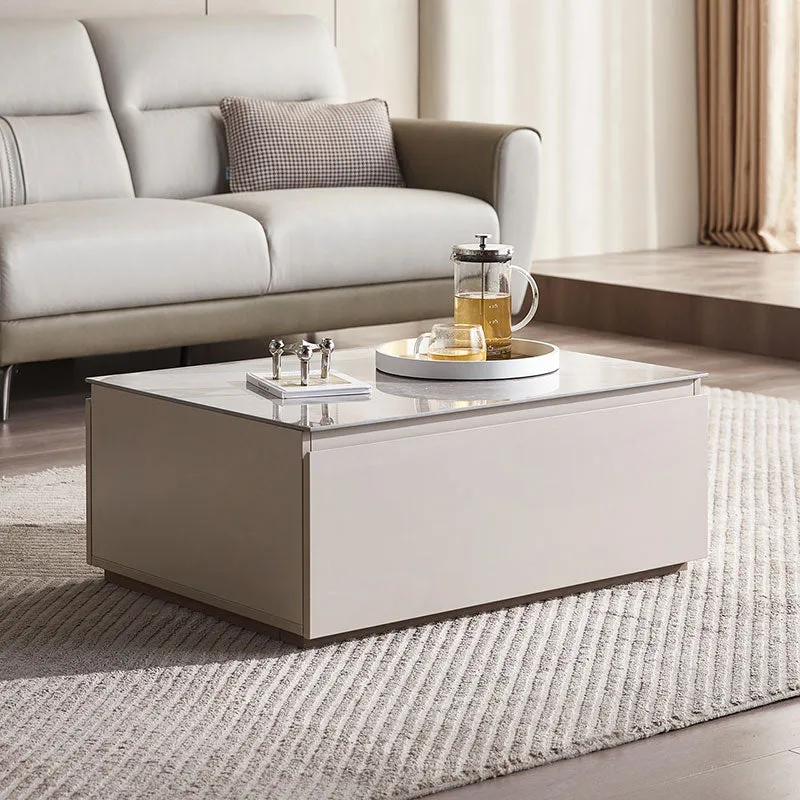 Modern Grey Coffee Table & Side Table Set