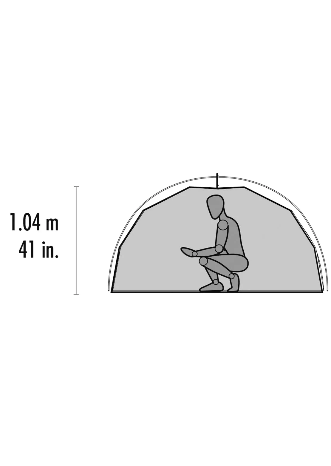 MSR Elixir 3 Three-Person V2 Backpack Tent