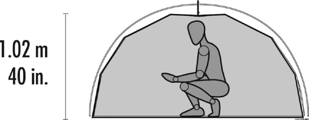 MSR Elixir Tent Including Footprint