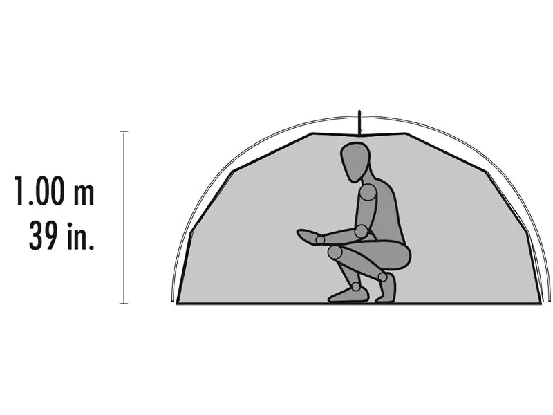 MSR Elixir Tent Including Footprint