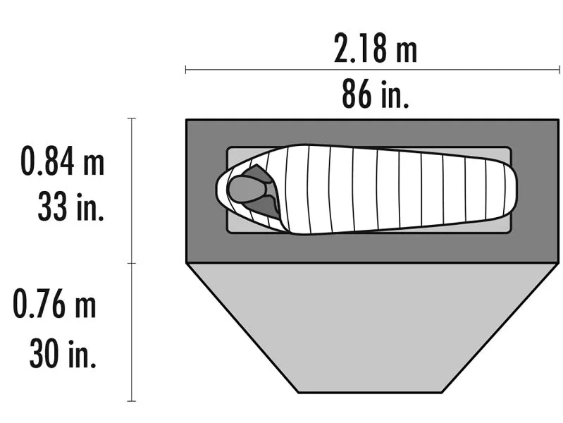 MSR Elixir Tent Including Footprint