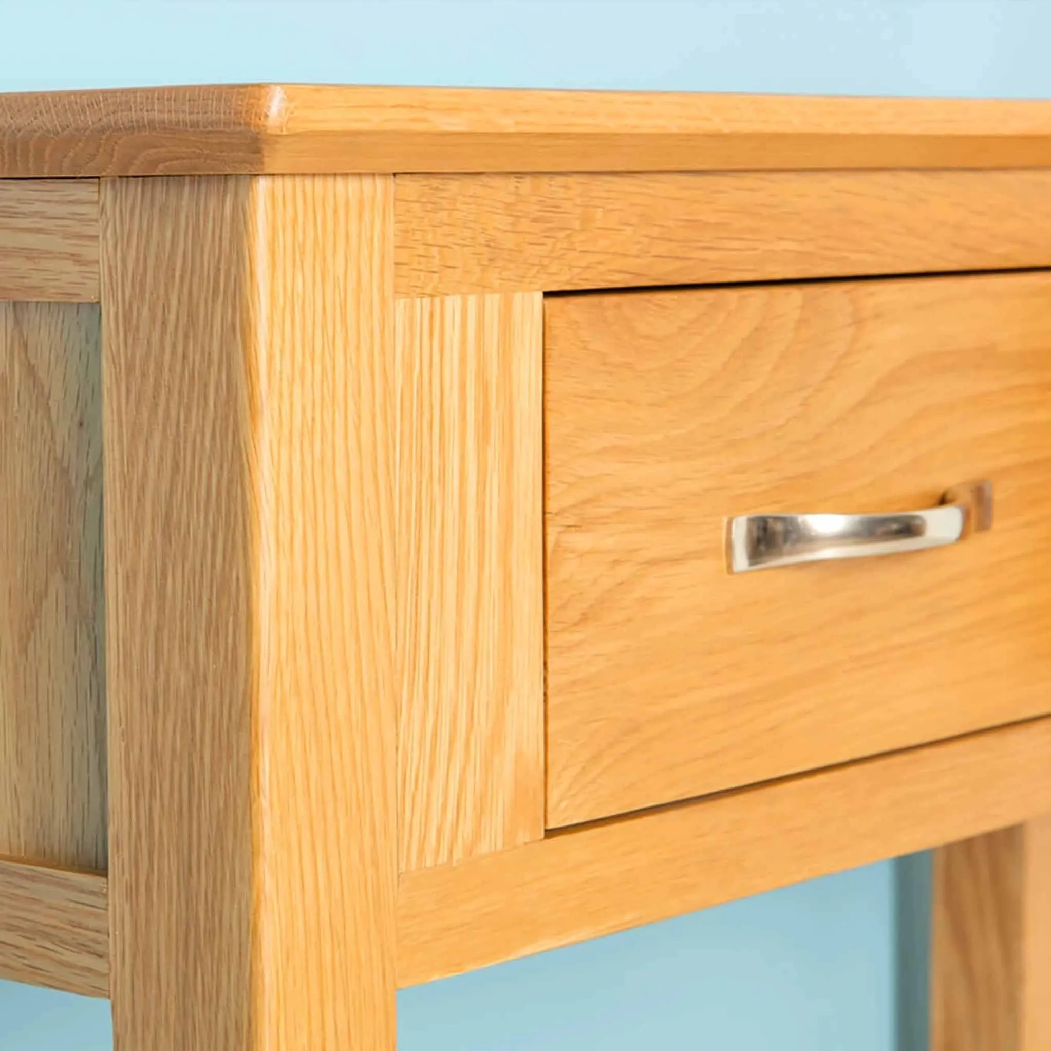 Nordic Oak Console Table