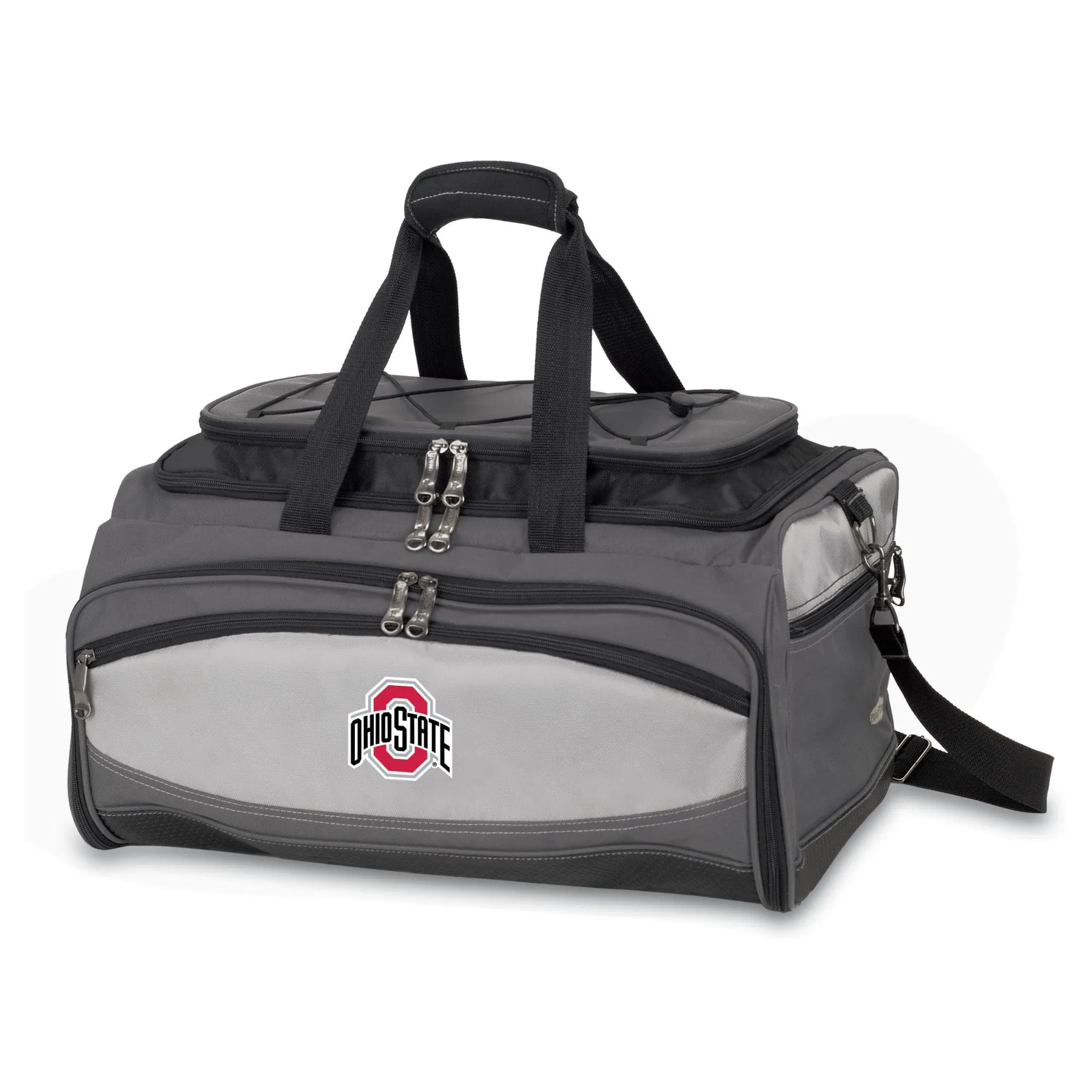 Ohio State Buckeyes - Buccaneer Portable Charcoal Grill & Cooler Tote