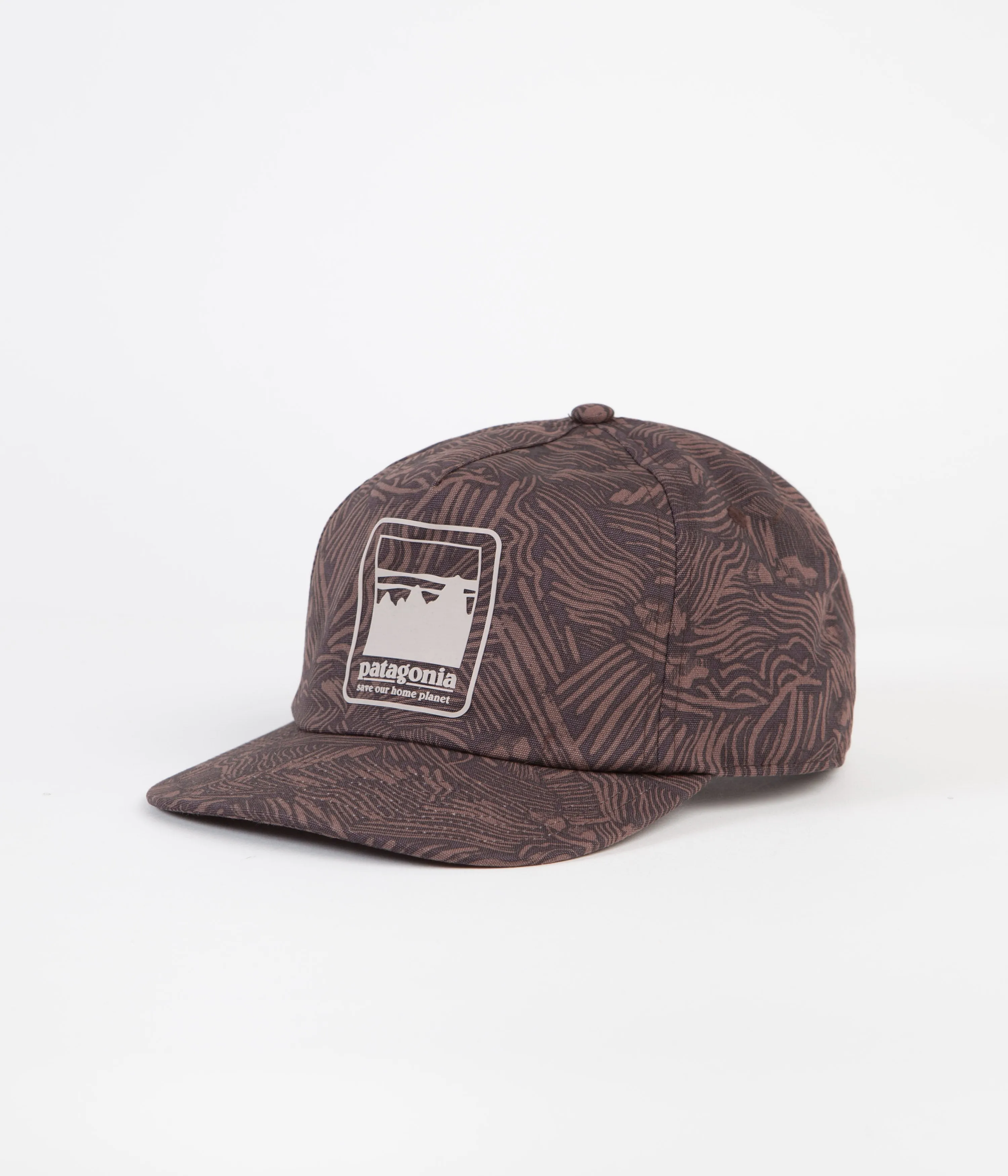 Patagonia Alpine Icon Funfarer Cap - Hut to Hut: Basalt Brown