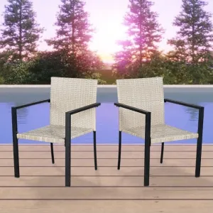 Patio Outdoor Furniture Conversation Sets With Porch Chairs Set Of 2 Chairs?áWicker Bistro Set