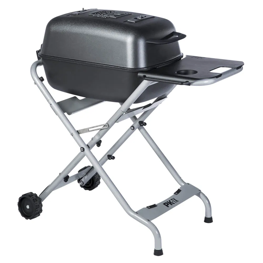 Portable Kitchens Original PK-TX Grill & Smoker Graphite Fold Down PKTX-GSB-X