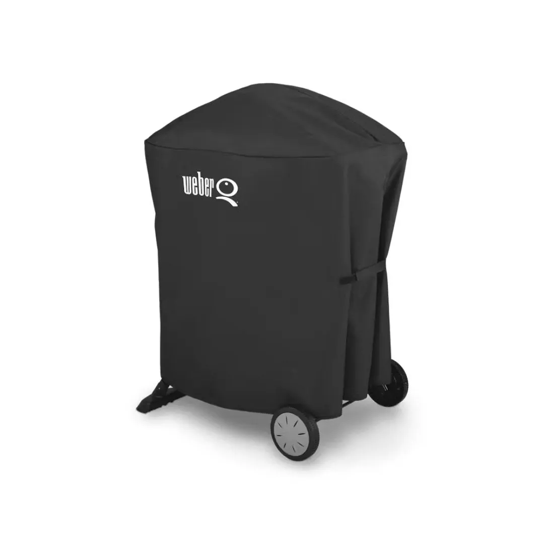 Q Grill Cover with Rolling Cart