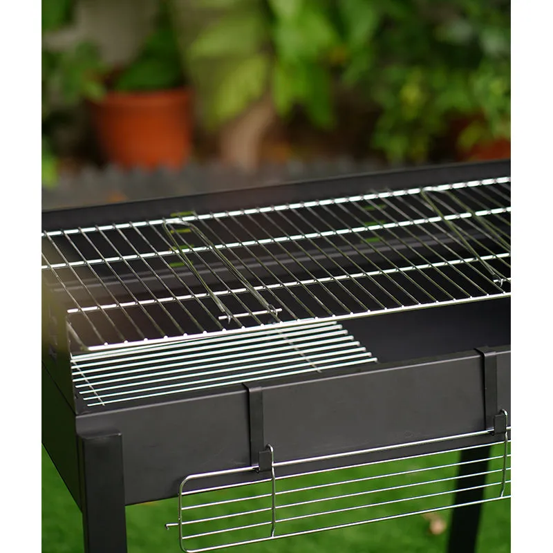 Rectangular Charcoal BBQ Grill