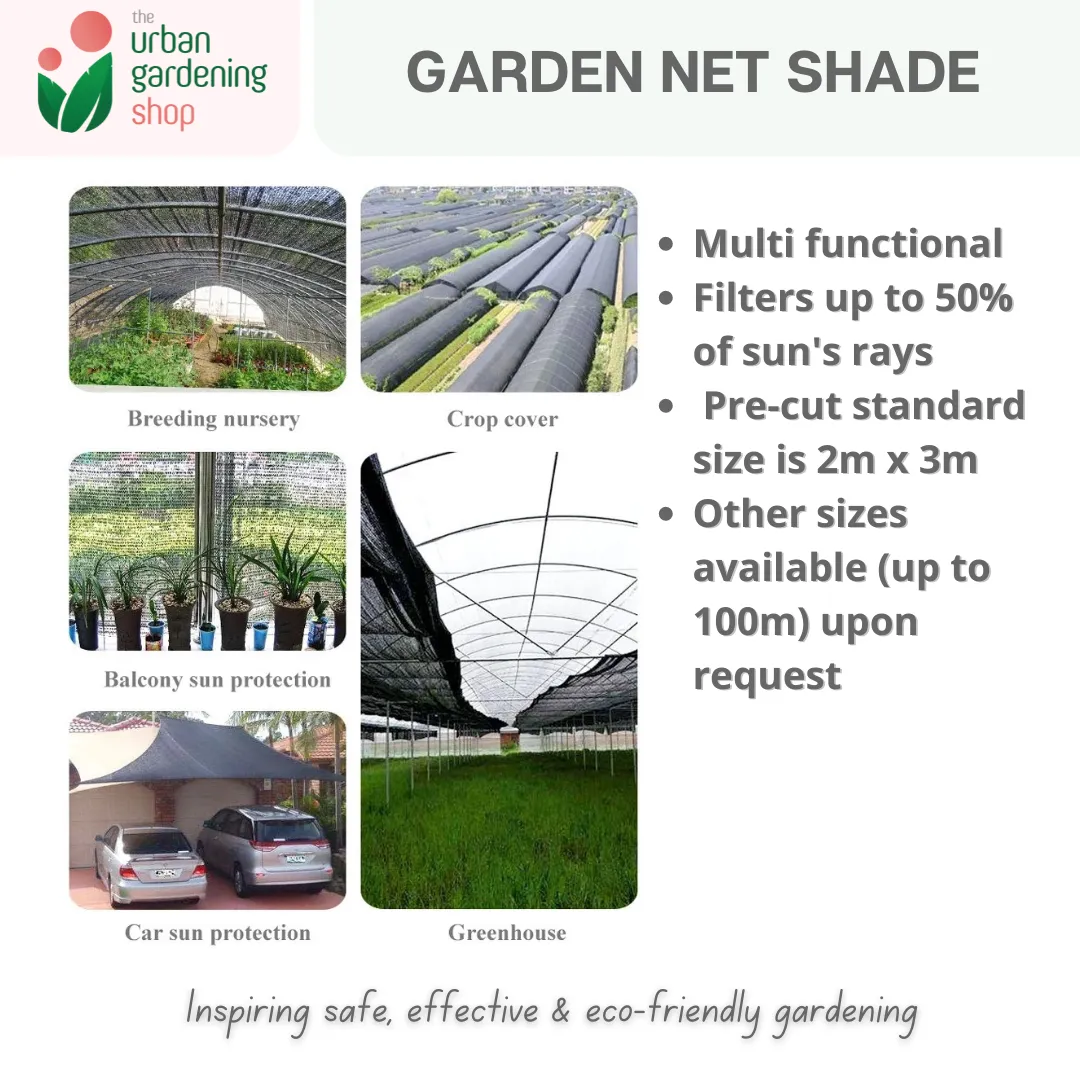 Shade Nets for Gardens and Other Uses|  Protective Gardening Shade  (2m x 3m)